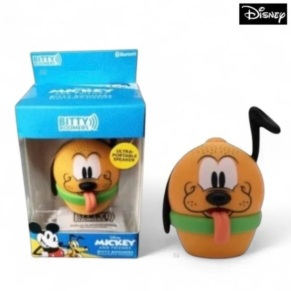 DISNEY Pluto Bitty Boomers Bluetooth Speaker – Kids & Tweens – NWT - Picture 11 of 12